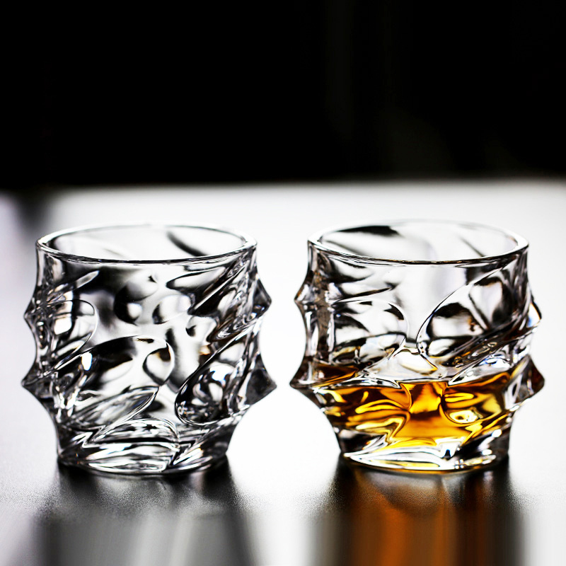 Wine Beer Whiskey - 320ml przezroczyste kieliszki koktajlowe 2 szt.