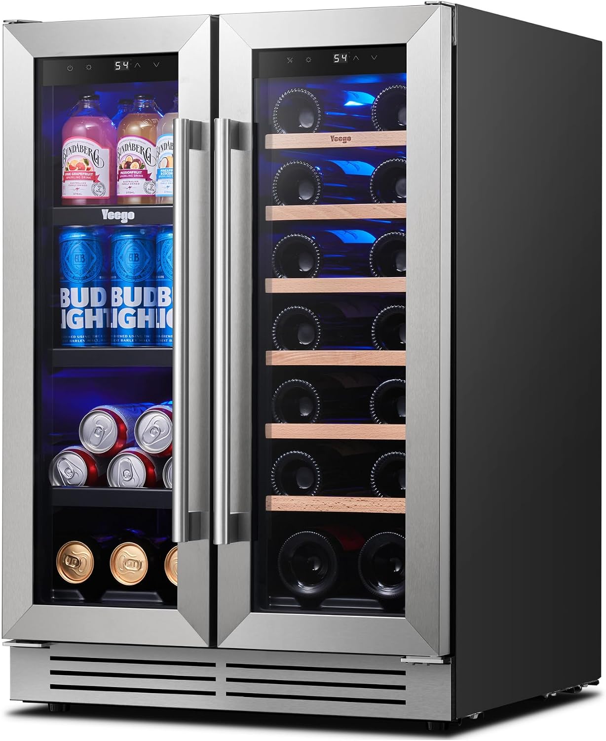 Lodówka do wina i napojów Yeeg – Wine Beer Dual Zone recenzja i cena