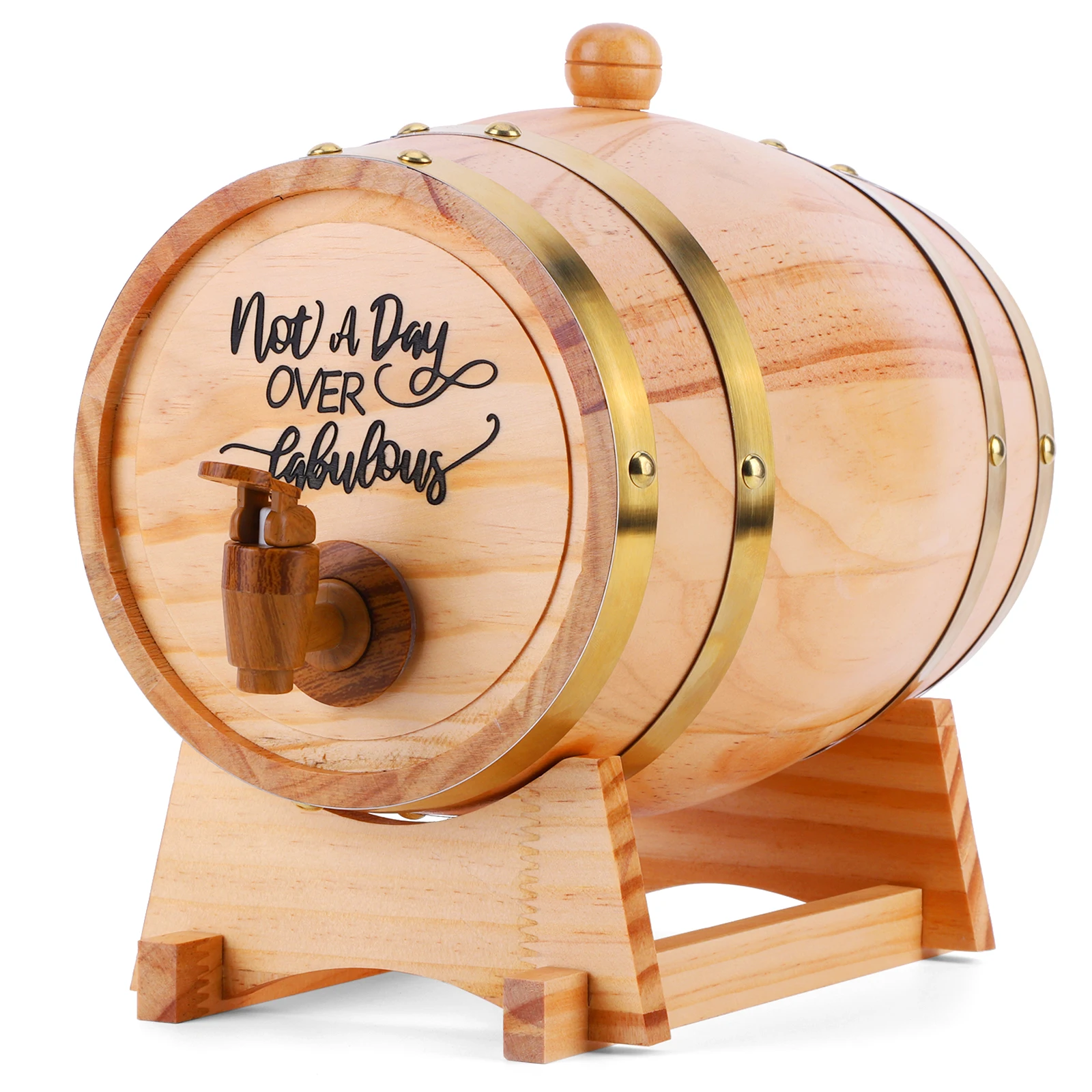 Drewniane beczki na whisky 3L  – Wine Beer Whiskey recenzja i cena