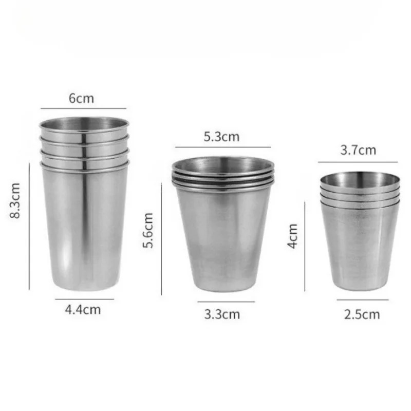 4 szt./zestaw Kubki ze Stali N – Beer Flight Set recenzja i cena