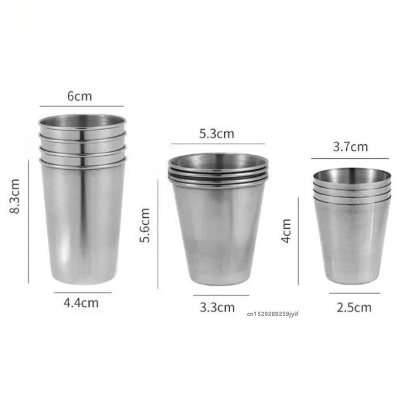 Zestaw 4 mini kubków ze stali  – Beer Flight Set recenzja i cena