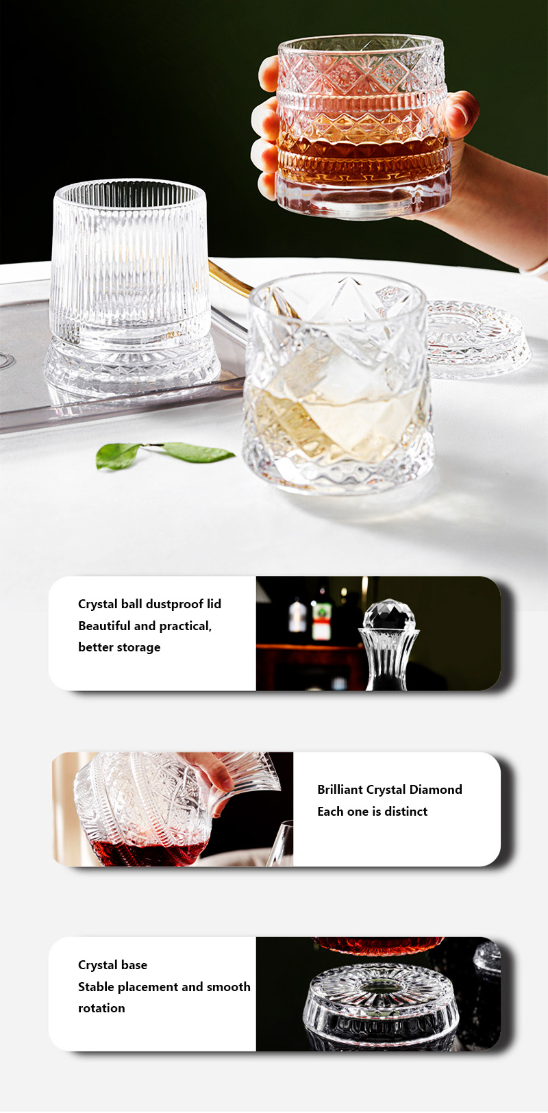 DEOUNY Europejska obrotowa kar – Wine Beer Whiskey recenzja i cena