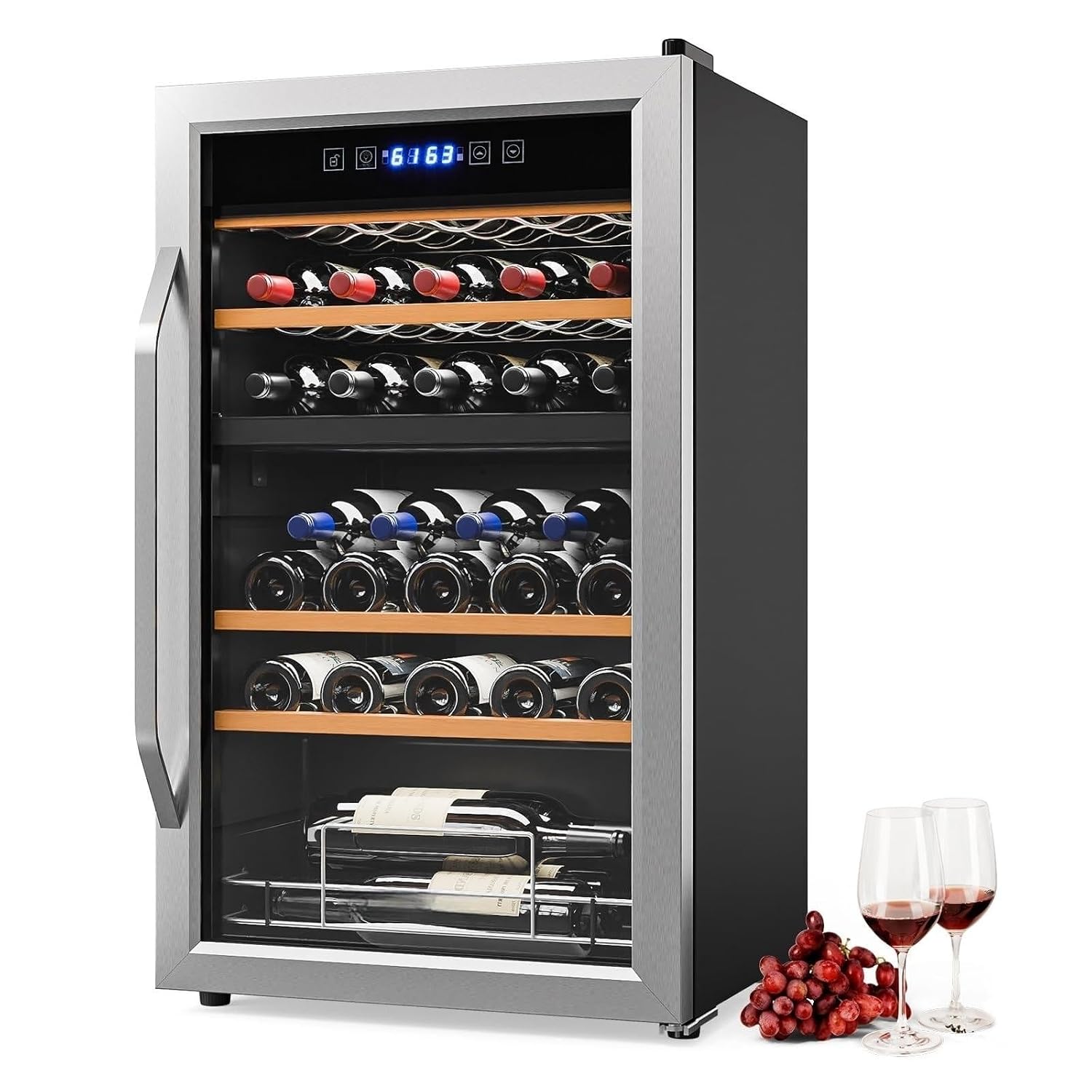 Chłodziarka do wina na 33 bute – Wine Beer Dual Zone recenzja i cena