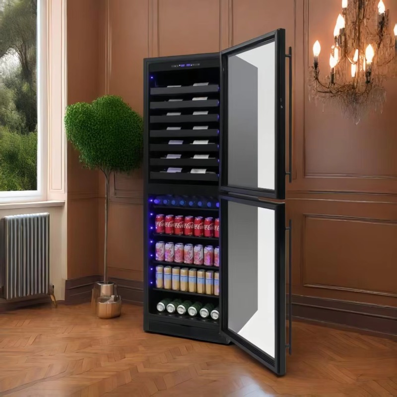 Inteligentna lodówka elektrycz – Wine Beer Dual Zone recenzja i cena