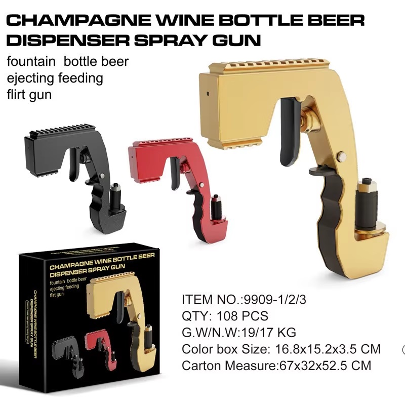 Pistolet do rozpylania szampan – Beer Wine Hobby recenzja i cena