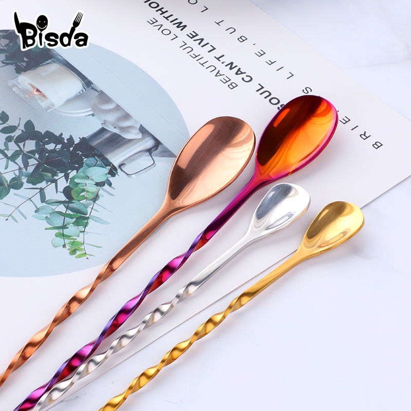 Łyżki koktajlowe z widelcem, s – Bar Spoon Twisted recenzja i cena